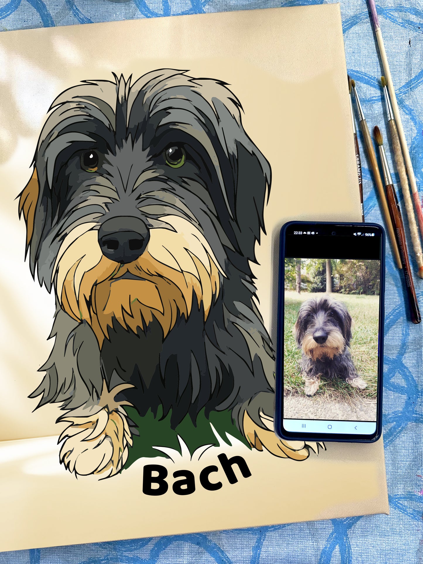 Ritratti POP per il tuo PET - Su commissione