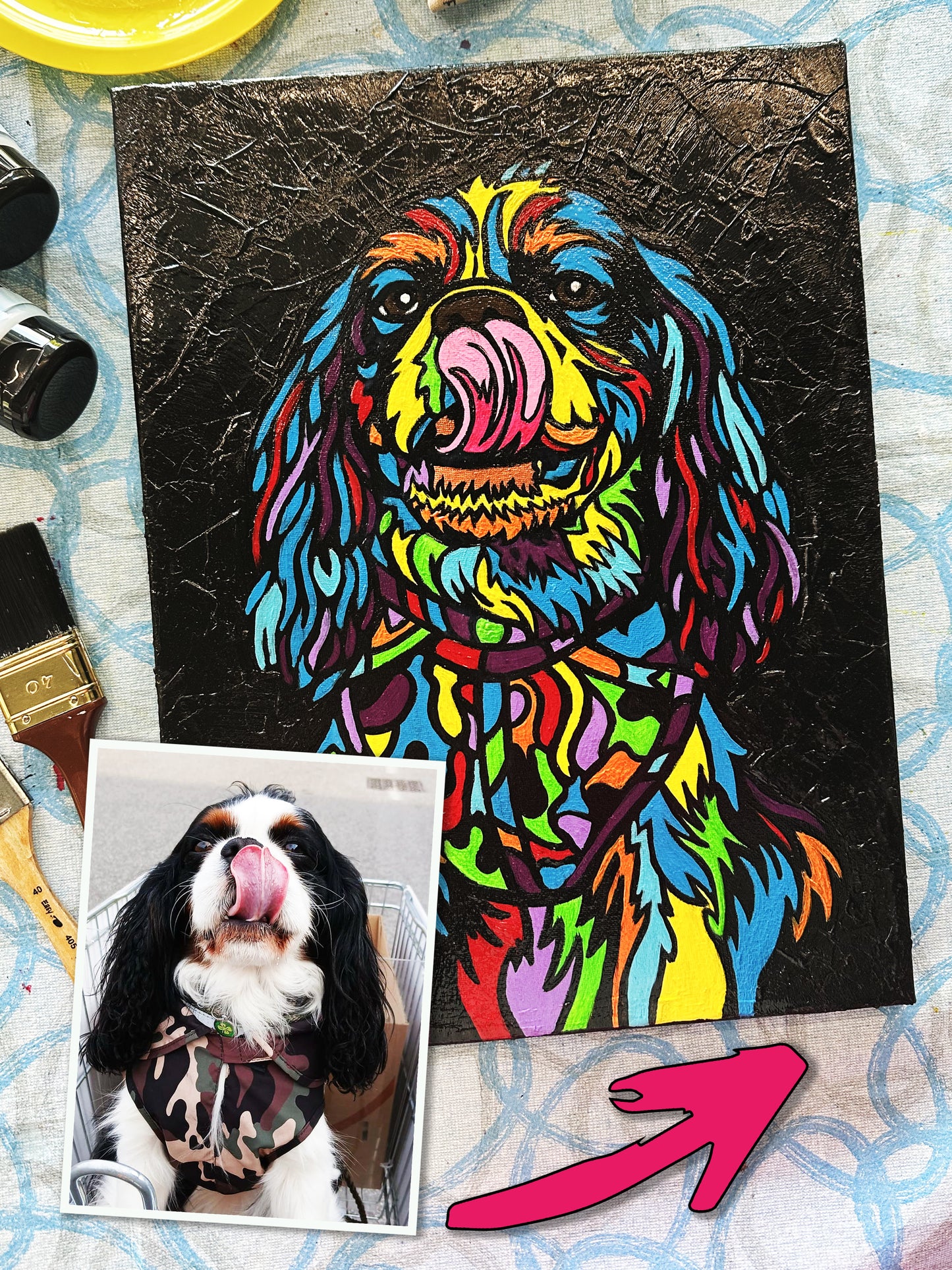 Ritratti POP per il tuo PET - Su commissione